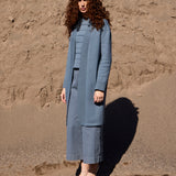 NAIDOO CARDIGAN AZUL