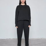 SUZUKI POLERON CROP NEGRO