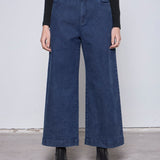 LEOPOLD DENIM PALAZZO AZUL