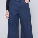 LEOPOLD DENIM PALAZZO AZUL