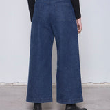 LEOPOLD DENIM PALAZZO AZUL