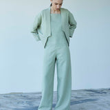 OXAM CHAQUETA CROP TEA