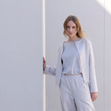 GLENN CHAQUETA POLERON CROP ARENA