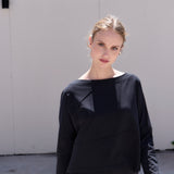 MONK TOP PIMA NEGRO