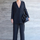 HECKER PANTALÓN BOMBACHO NEGRO