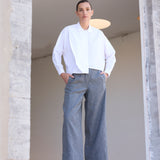 INGRAM PANTALON PALAZZO GRIS