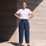 WOLFE DENIM BARREL AZUL