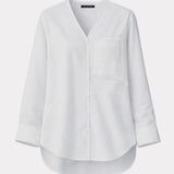 ADAMS CAMISA OVERSIZE BLANCA