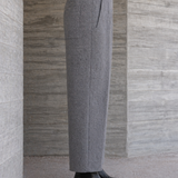 HECKER PANTALON LANILLA GRIS