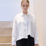 GAVYN CAMISA ASIMETRICA BLANCA