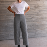 HECKER PANTALON LANILLA GRIS