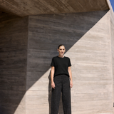 HECKER PANTALÓN BOMBACHO NEGRO
