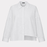 GAVYN CAMISA ASIMETRICA BLANCA