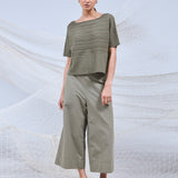 MUSHIN PANTALON CULOTTE VERDE