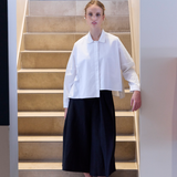 GAVYN CAMISA ASIMETRICA BLANCA