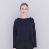 MONK TOP PIMA NEGRO