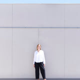 ADAMS CAMISA OVERSIZE BLANCA