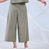 MUSHIN PANTALON CULOTTE VERDE