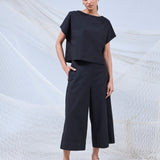 MUSHIN PANTALON CULOTTE NEGRO