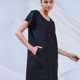 OMOIYARI VESTIDO NEGRO
