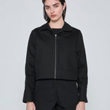 GUARINO CHAQUETA ALGODÓN ORGÁNICO NEGRO