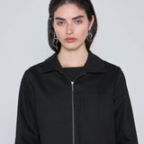 GUARINO CHAQUETA ALGODÓN ORGÁNICO NEGRO