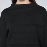 CARSON TEJIDO CROP NEGRO