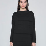 NAOMI VESTIDO TEJIDO NEGRO