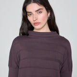 CARSON TEJIDO CROP BERENJENA