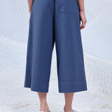 MUSHIN PANTALON CULOTTE AZUL