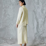 GINGKO BLAZER  ASIMETRICO AMARILLO
