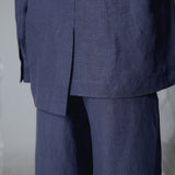 GINGKO BLAZER  ASIMETRICO AZUL