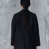 GINGKO BLAZER  ASIMETRICO NEGRO