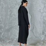 GINGKO BLAZER  ASIMETRICO NEGRO