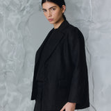 GINGKO BLAZER  ASIMETRICO NEGRO