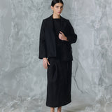 GINGKO BLAZER  ASIMETRICO NEGRO